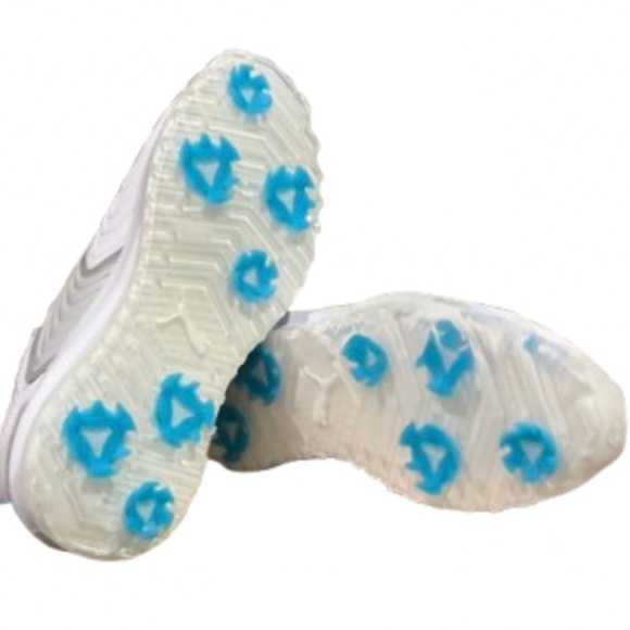 Puma Ignite Foam White/coolGray Golf Shoes   9W